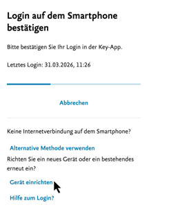 2. Gerät einrichten